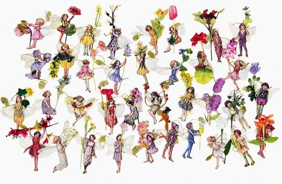 Bradford Editions Other - Bradford Editions Flower Fairies Complete 36 Ornament Collection w/ COAs 2000